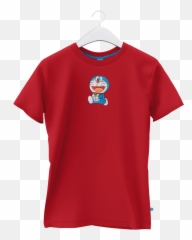 Doraemon Lady Graphic T - Shirt Active Shirt Png,Doraemon Logo