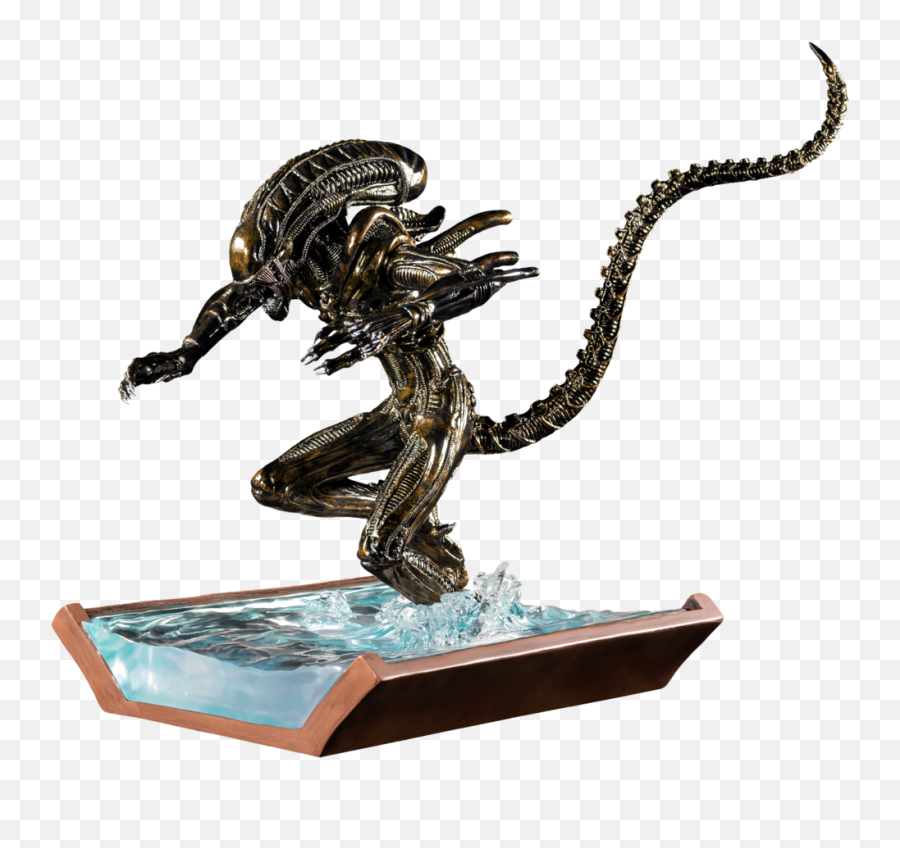 16 Scale Exclusive Brown Alien Statue Ikon Design Studio Png Xenomorph