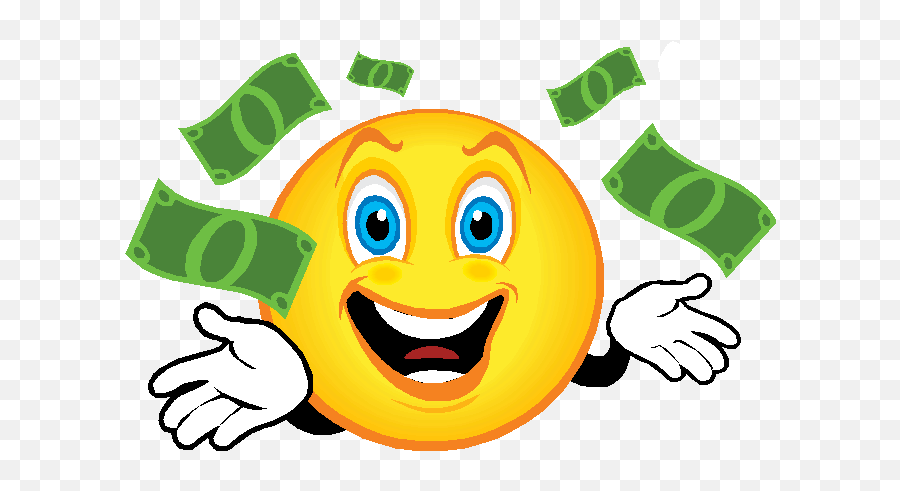 Thumbs Up Smiley Gif - Clipartsco Smiley Face With Money Png,Money Gif Png