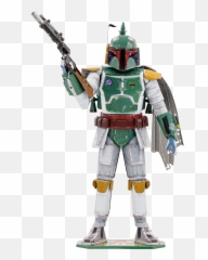 Metal Earth Star Wars Boba Fett Png