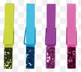 Glitter Magnetic Clothespins Image - Glitter Clothespin Png,Clothespin Png