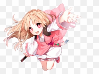 Download Hd - Transparent Anime Character Laying png