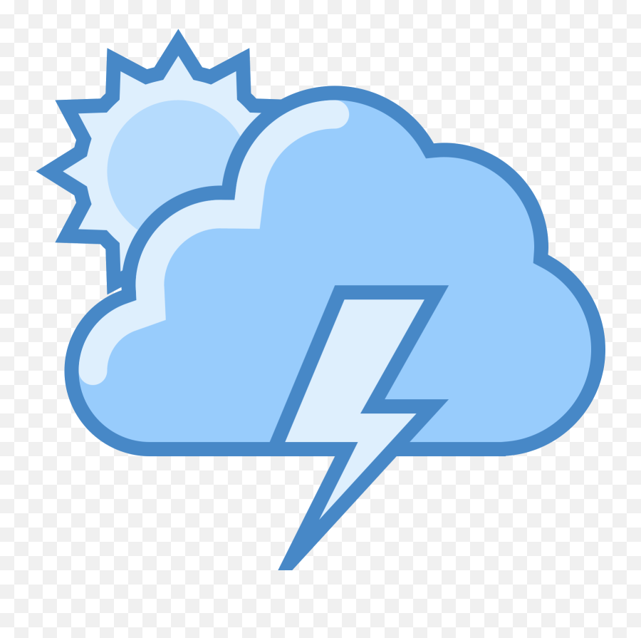 Stormy Weather Icon - Icon Full Size Png Download Seekpng Difficulty Png,Weather Icon Png