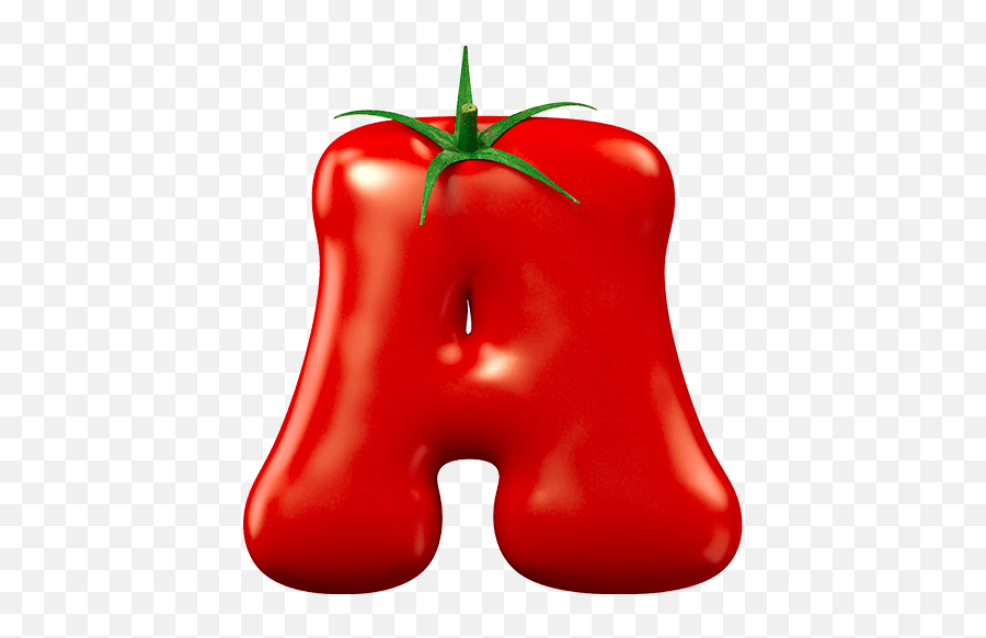 Buy Tomato Red Font And Create Your Passion With Stable Crimson Food Typeface - Letter A As Food Png,Tomato Transparent Background