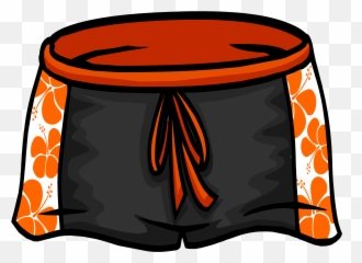 Download Black Hawaiian Shorts Icon Id Png