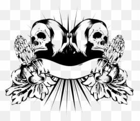 Download Skeleton Vector Prayer Hand - Tattoo Hands Praying Skeleton Png,Neck Tattoo Png