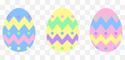 Pastel Easter Egg Clipart - Colorful png