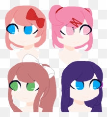 Doki Literature Club Bases - For Women Png,Doki Doki Literature Club Png