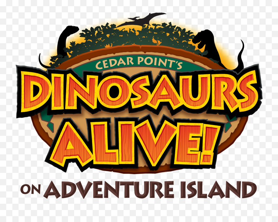 Amusement Dinosaurs Alive - Dinosaurs Png,Carowinds Logo