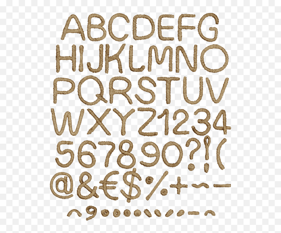 Buy Geometric Rope Brown Font For Real - Dot Png,Cowboy Rope Png