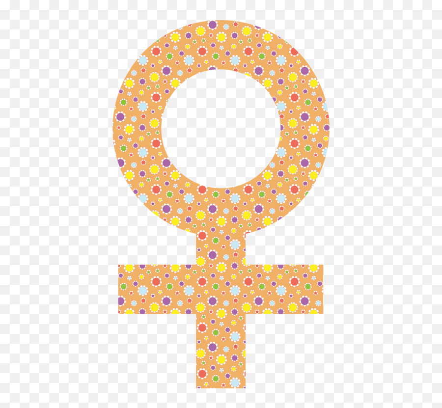 Gender Symbol Female Woman - Symbol Icon Cute Female Symbol Png,Woman Symbol Png