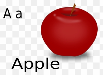Download Apple Clipart Letter - Apple Clipart Png Image With Clipart Images A For Apple,Apple Clipart Transparent