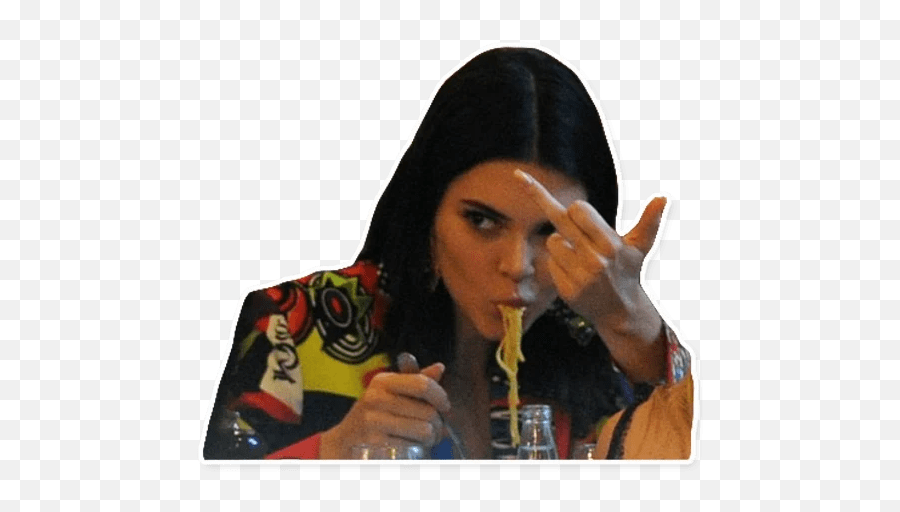Kendall Stickers Set For Telegram - Kendall Jenner Mood Icons Png,Kendall Jenner Png