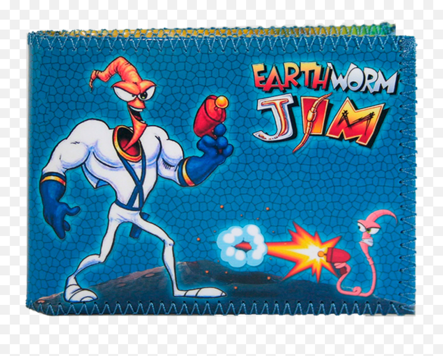 Billetera Earthworm Jim - Comprar En Popday Earthworm Jim Png,Earthworm Jim Logo