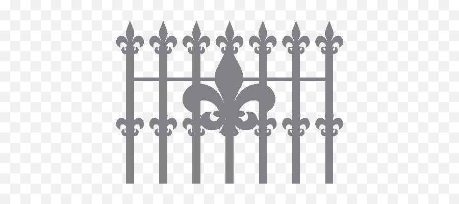 Wrought Iron Fence Icon Png Image With - Wrought Iron Fences Icon,Fencing Icon