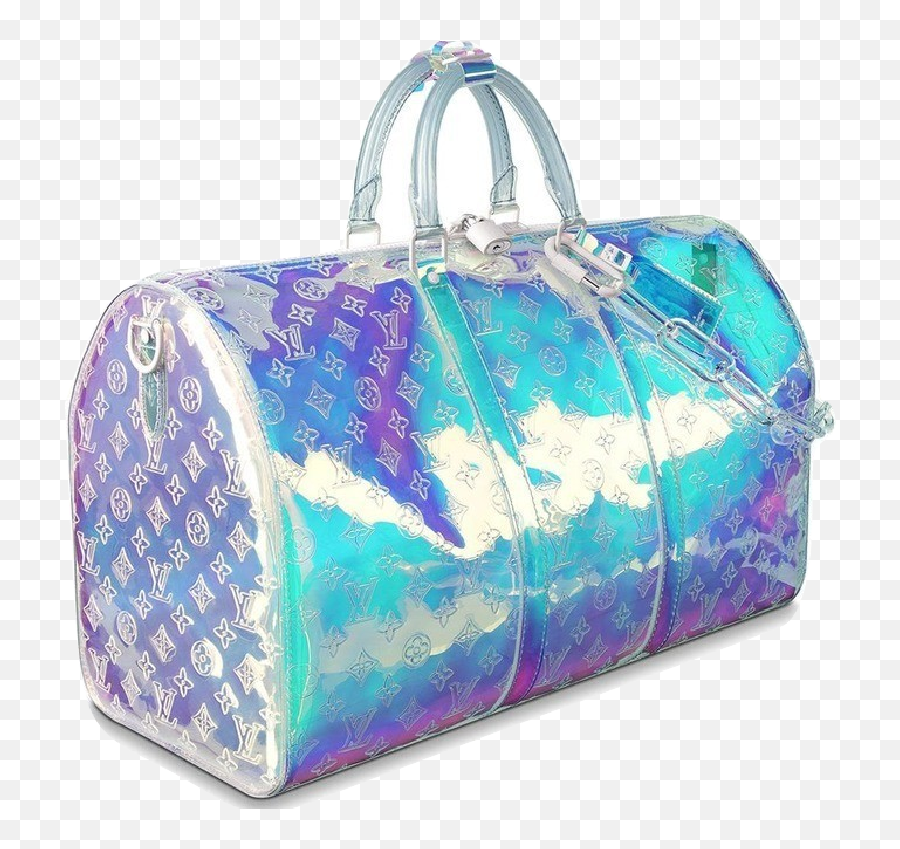 Louis Vuitton Keepall Virgil Off 71 - Louis Vuitton Prism Keepall Png,Icon Primer Tank Bag