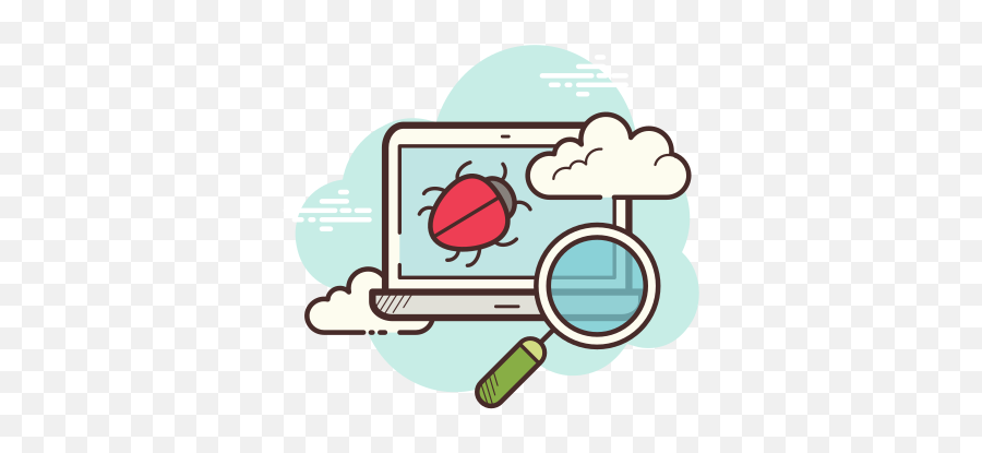 Laptop Bug Icon - Smart Device Png,Smart Device Icon