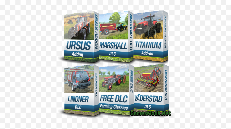 Farming Simulator 2013 Dlc Pack - Farming Simulator 2013 Dlc Png,Farming Simulator 15 Green Trailer Icon