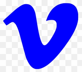 Blue Vimeo Icon - Free blue site logo icons Vimeo Icon Black Png