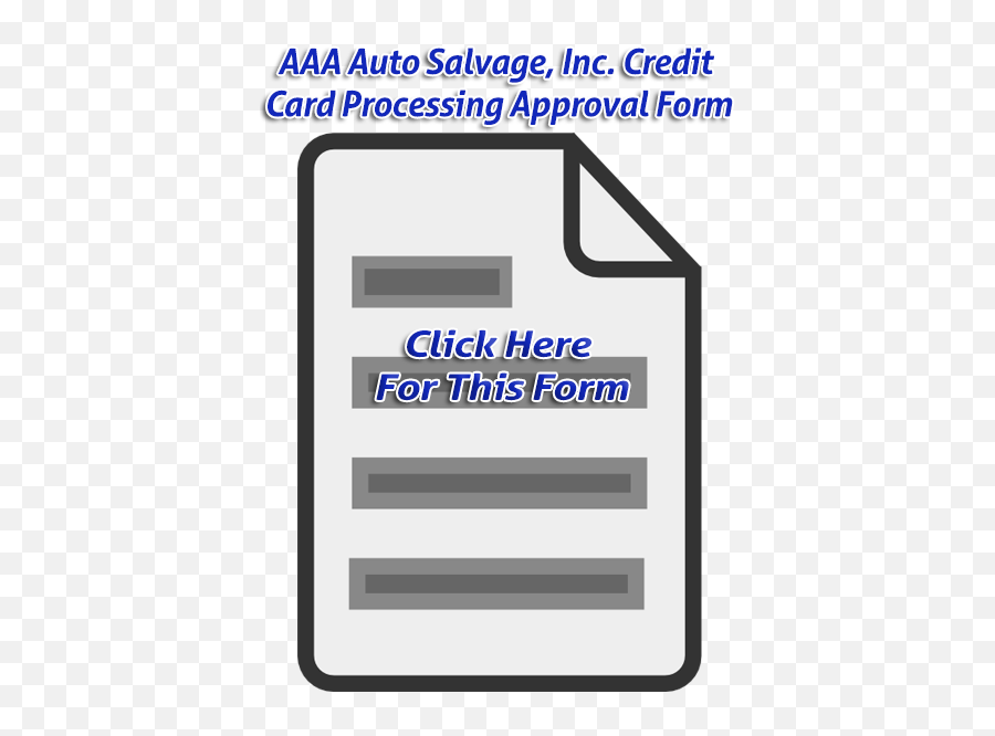 Forms U2013 Aaa Auto Salvage Inc - Vertical Png,Elfen Lied Folder Icon