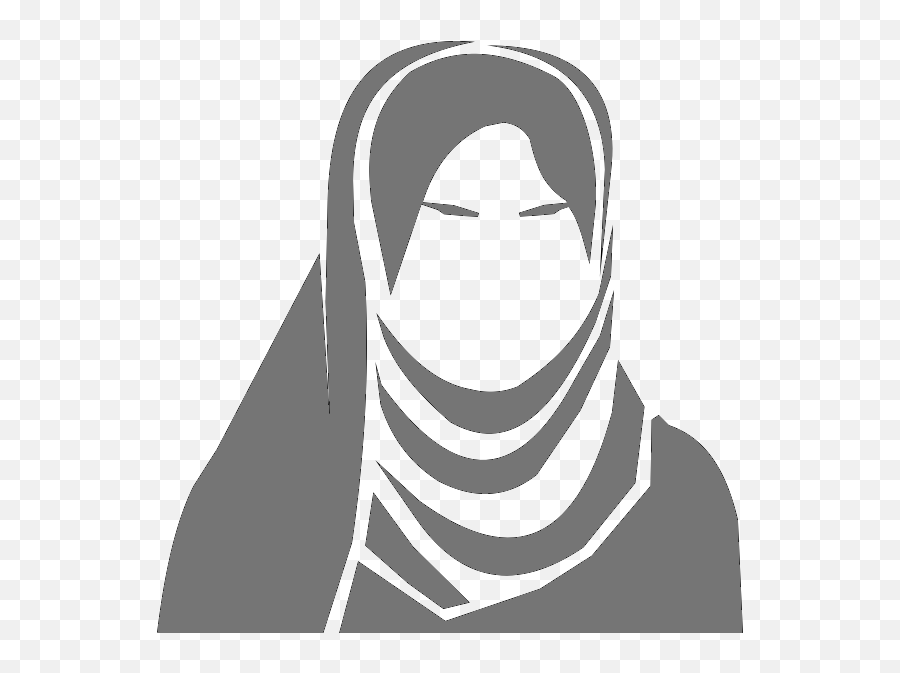 Hijab Clipart - Clip Art Library Girl Hijab Icon Png,Veil Icon