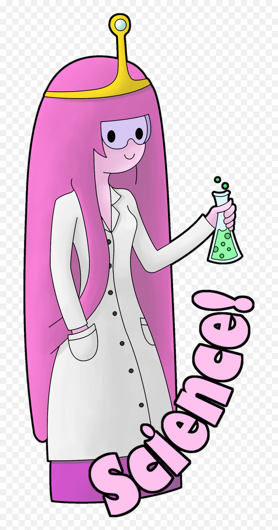 Science By Herbivoreross Princess - Princess Bubblegum Mouse Science Png,Bubblegum Png