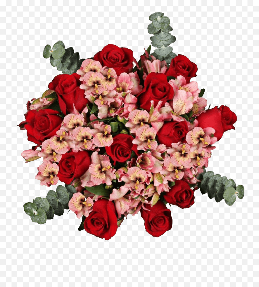 Red And Light Pink Grandiose Bouquet Globalrose - Floral Png,Ftd Flowers Icon
