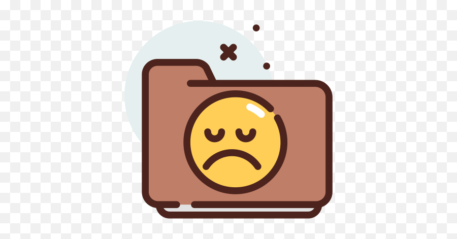 Sad - Free Files And Folders Icons Mark Png,Happy Sad Icon