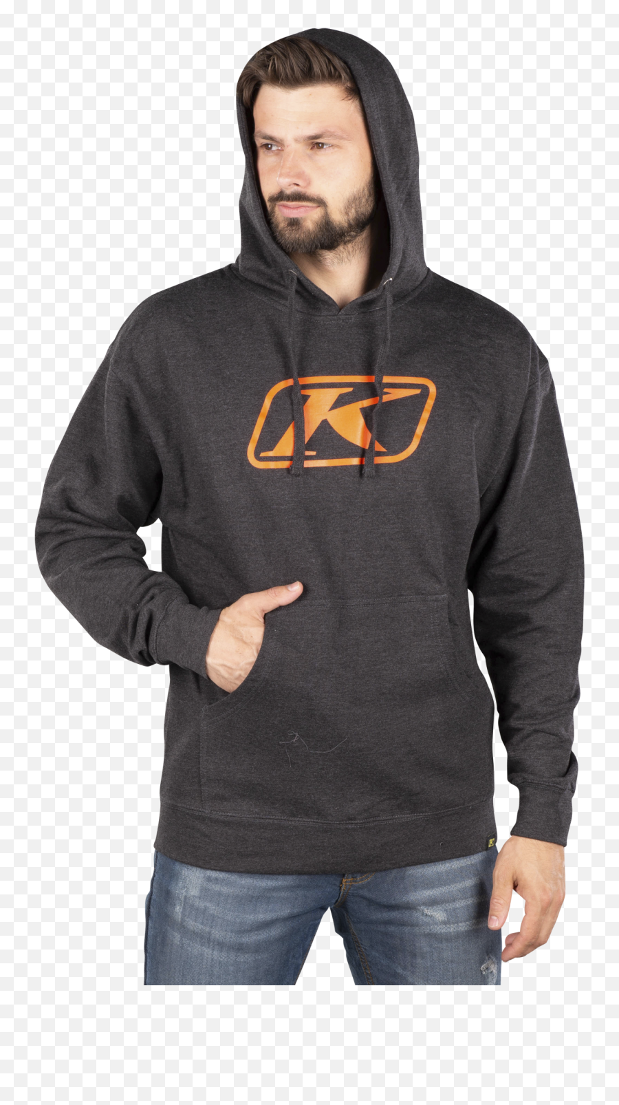 Klim Icon Pullover Hoodie Charcoal Black - Lowest Price Hooded Png,Icon Moto Hoodie