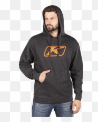 Klim Icon Pullover Hoodie Charcoal Black - Lowest Price Hooded png