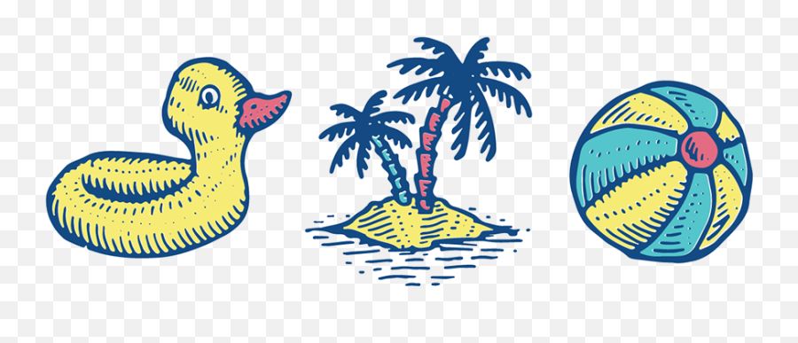 Beach Icons - Language Png,Icon Palm Beach