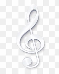 Treble Clef Music - Free image on Pixabay Symbol In White png