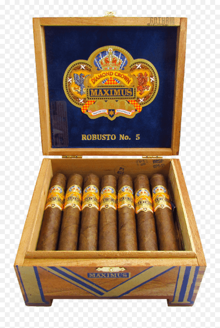 Diamond Crown Maximus Robusto No 5 Gotham Cigars - Cigars Png,Bahia Icon Cigars