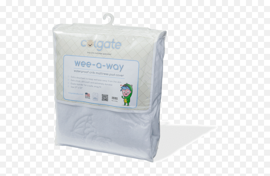 Colgate Wee - Away Fitted Crib Mattress Cover Comfort Png,Crib Png