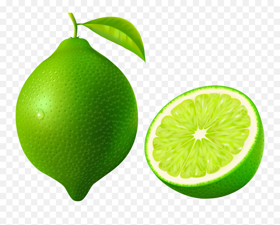 Lime Clipart Transparent - Lime Clipart Png,Lemon Clipart Png