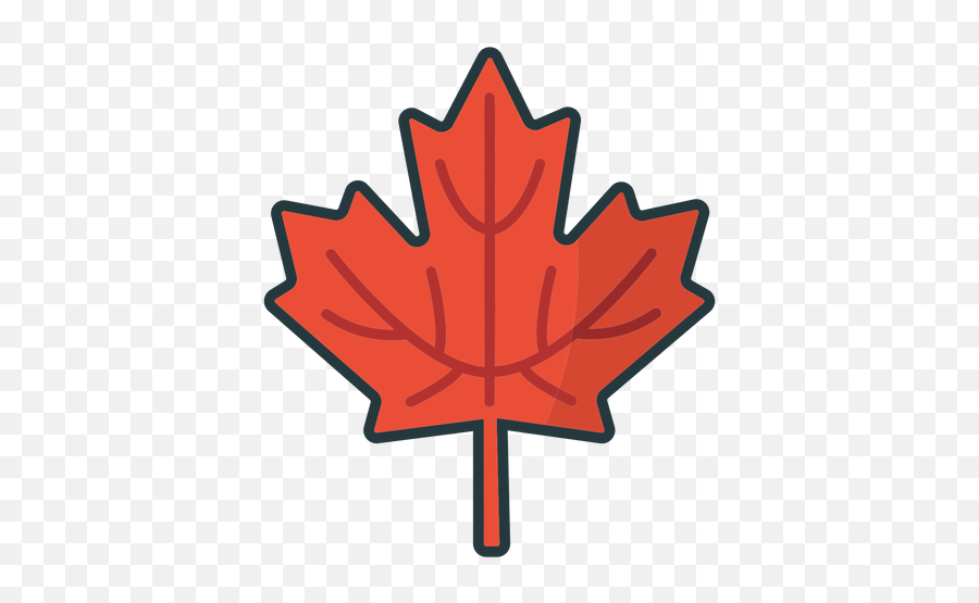 Simple Maple Leaf Colored - Transparent Png U0026 Svg Vector File Vector Canadian Maple Leaf,Canada Leaf Png