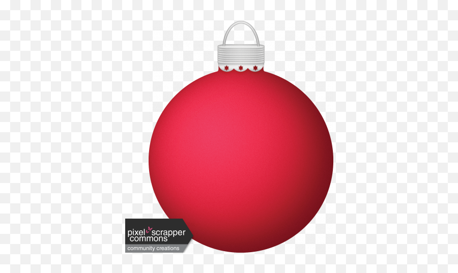 Bulb Ornament Red Graphic - Kujikara Ramen Png,Christmas Bulb Png