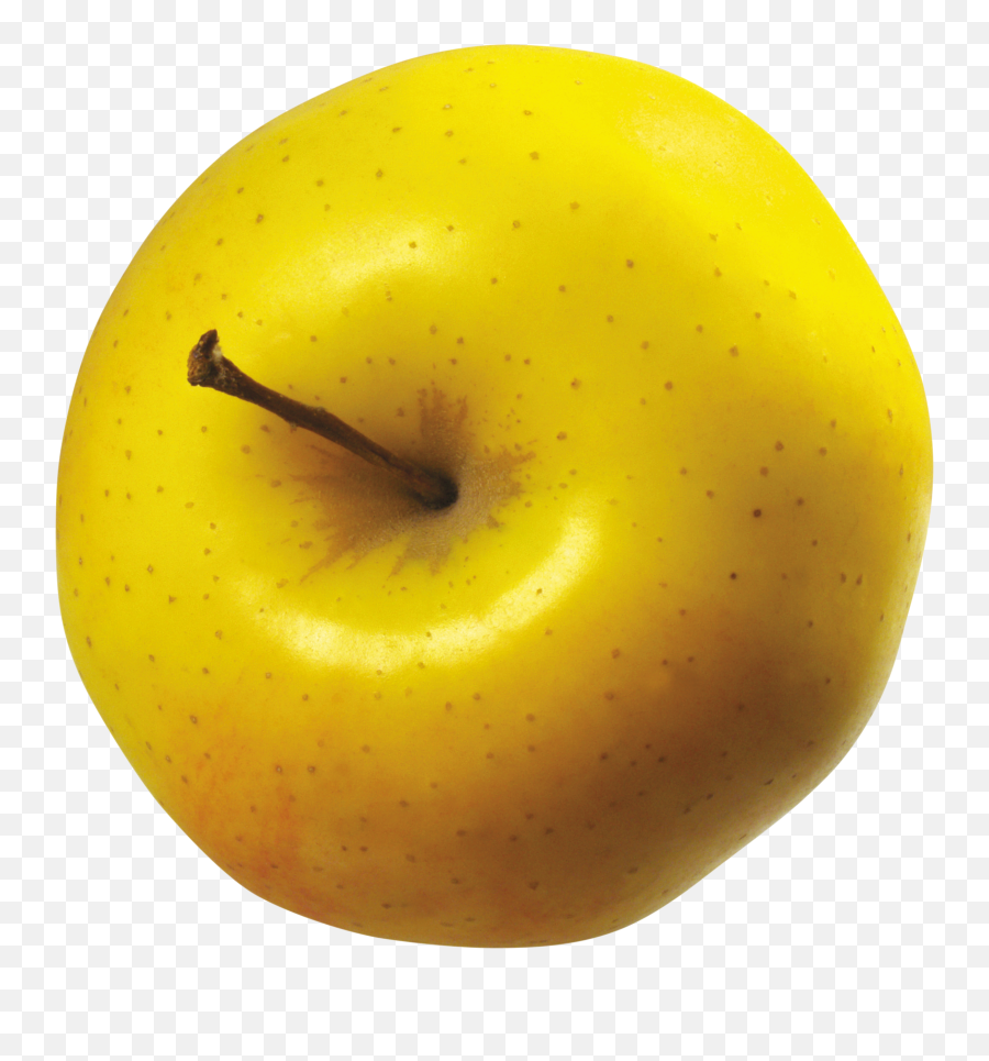 Yellow Apple Top View Png - Fruits Png Top View,Grass Top View Png