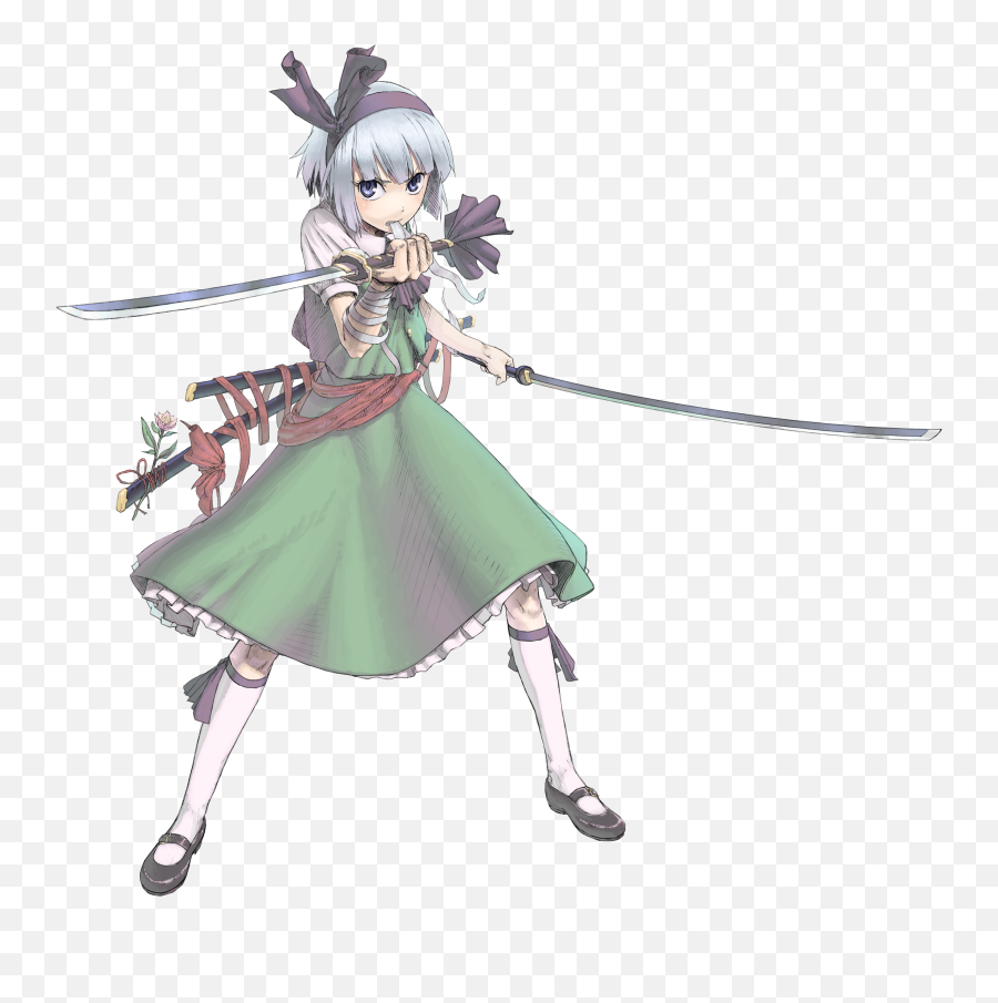 Anime Girls Transparent Background Sword - Cartoon Png,Sword Transparent Background