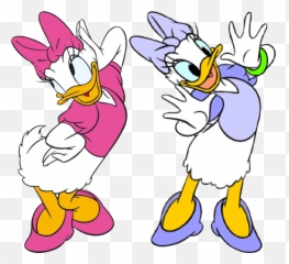 Daisy Duck Png Hd - Purple Daisy Duck,Daisy Duck Png - free transparent ...