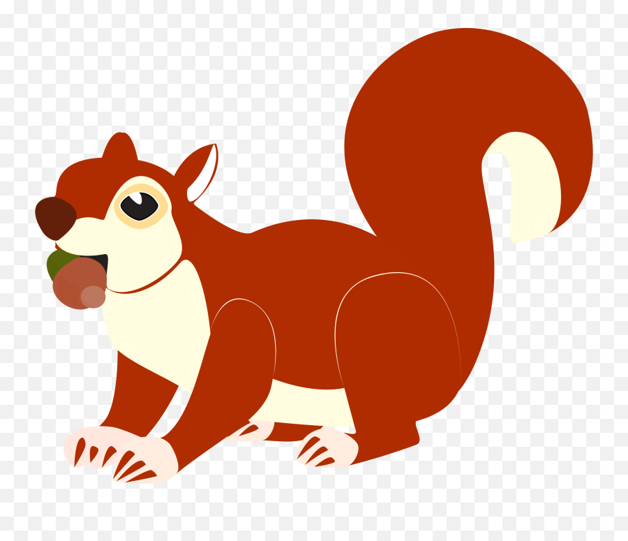 Banner Royalty Free Download Png Files - Red Squirrel Clipart,Squirrel Transparent Background