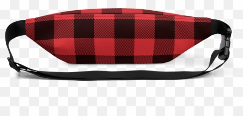 Buffalo Plaid Fanny Pack - Riñoneras Mockup Png,Fanny Pack Png
