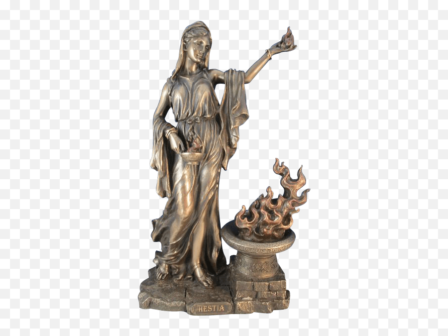 Download Greek Goddess Hestia Statue - Hestia Greek Goddess Statue Png,Greek Statue Png