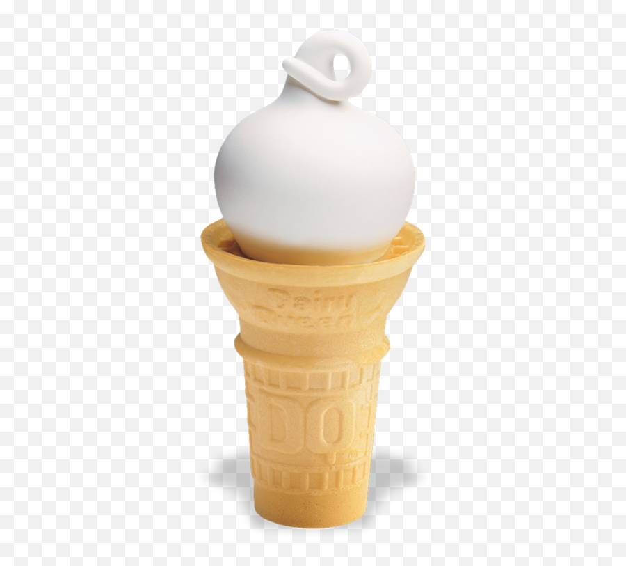 Download Free Png Ice Milk Transparent Background - Dlpngcom Dairy Queen Cone,Ice Cream Cone Transparent Background