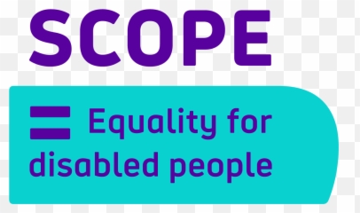 Scope - Logowhitepurplebgrgb U2013 Room To Reward Scope Charity Logo Png,Charity Logo