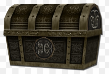 Treasure Chest Transparent Background - Closed Png