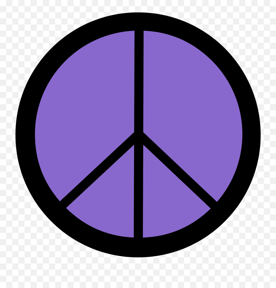 Peace Symbol Png - Symbols Circle With Line Through,Peace Sign Transparent Background