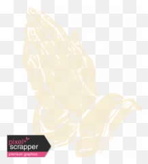 My Baptism - Praying Hands Stamp graphic by Sheila Reid Indian Flag png
