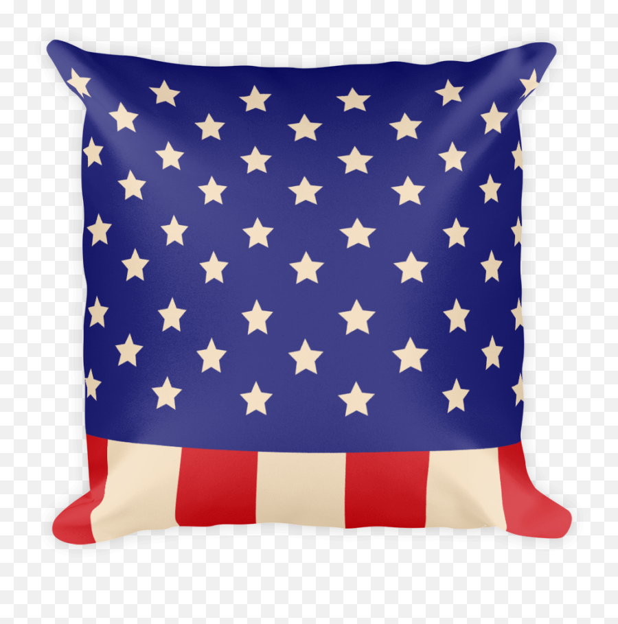 Download Hd American Stars Square Pillow - Signs Unique Pillow Png,American Stars Png