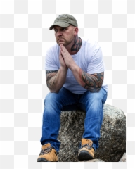 Download Sad Man Sitting Alone Png - Full Size Png Image Sad Man Sitting Alone,Sad Man Png